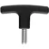 J.W. Winco 563.1-40-M6-20 Technopolymer T-Handle W/Threaded Stud mm Diameter 40mm Length M6x1