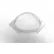 3M™ Bumpon Protective Product SJ6561 - Hexagon - 0.375" W x 0.150" L - Clear - Pkg of 5000