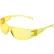 Global Industrial™ Frameless Safety Glasses, Scratch Resistant, Amber Lens - Pkg Qty 12