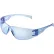 Global Industrial™ Frameless Safety Glasses, Scratch Resistant, Blue Lens - Pkg Qty 12