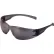 Global Industrial™ Frameless Safety Glasses, Scratch Resistant, Mirror Lens, Silver Frame - Pkg Qty 12