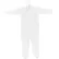 Global Industrial™ Disposable Polypropylene Coverall, Elastic Hood & Boots, WHT, Med, 25/Case