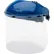 MCR Safety 103 Ratchet Head Gear, Head Gear Only, Polycarbonate, Blue