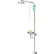 Global Industrial™ Emergency Combination Shower w/Eyewash Station, Stainless Steel