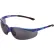 Global Industrial™ Half Frame Safety Glasses, Anti-Fog, Smoke Lens, Blue Frame