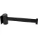 Global Industrial™ Wall Mount Retractable Belt Barrier, Black Case W/7-1/2' Black Belt