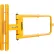 Global Industrial™ Adjustable Safety Swing Gate, 24"-40"W Opening, Yellow
