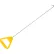 Global Industrial™ Replacement Emergency Shower Stainless Steel & Plastic Pull Handle