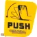 Emergency Eyewash Plastic Push Handle, Replacement