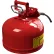 Justrite® Type II Safety Can - 2-1/2 Gallon with 5/8" Hose, 7225120