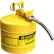 Justrite® Safety Can Type II Accuflow™ 5 Gallon Galvanized Steel W/ 1" Hose, 7250230