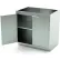 AERO Stainless Steel Base Cabinet BC-1201, 2 Hinged Doors, 1 Shelf, 36"W x 21"D x 36"H
