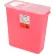 Oakridge Products 3 Gallon Sharps Container w/ Split Rotor Lid, Red