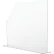 Global Industrial™ Splash Guard, Large, 4-1/2"W x 23-1/2"D x 18"H, Clear