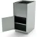 AERO Stainless Steel Base Cabinet BC-4300, 1 Hinged Door, 1 Shelf, 1 Sink Bowl, 18"W x 21"D x 36"H