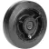 Global Industrial™ 5" x 1-1/2" Mold-On Rubber Wheel - Axle Size 3/4"