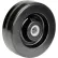 Global Industrial™ 6" x 2" Molded Plastic Wheel - Axle Size 3/4"