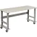 Global Industrial™ Mobile Workbench, 72 x 30", Adjustable Height, Laminate Square Edge