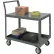 Global Industrial™ Service Cart w/2 Shelves, 1200 lb. Capacity, 36"L x 24"W x 27"H, Gray