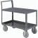 Global Industrial™ Service Cart w/2 Shelves, 1200 lb. Capacity, 36"L x 24"W x 32-3/4"H, Gray