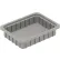 Dandux® Dividable Stackable Plastic Box, 11"L x 8"W x 2-1/2"H, Gray