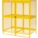 Global Industrial™ Cylinder Storage Cabinet, Vertical Double Door 20 Cylinders, 61W x 38D x 71H