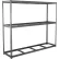 Global Industrial 3 Shelf, Heavy Duty Channel Boltless Shelving, Starter, 96"W x 36"D x 60"H,No Deck