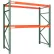 Global Industrial™ Bolted Teardrop Pallet Rack Starter, 108"W x 42"D x 96"H, 6420 lbs Shelf Cap