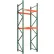 Global Industrial™ Bolted Teardrop Pallet Rack Starter, 48"W x 42"D x 144"H, 6590 lbs Shelf Cap
