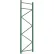 Global Industrial™ Bolted Pallet Rack Upright Frame 48"D x 144"H