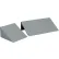 Global Industrial™ Locker Slope Top Kit, 18"W x 18"D, Gray