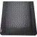 Global Industrial™ Diamond Plate Anti Fatigue Mat, 15/16" Thick, 2'W x 3'L, Black