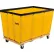 Global Industrial™ KD, 24 Bushel, Yellow Vinyl Basket Bulk Truck