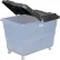 Plastic Hinged Black Lid for 20 bushel truck