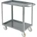 Global Industrial™ Welded Steel Utility Cart w/2 Tray Shelves, 1200 lb. Cap, 30"L x 18"W x 35"H