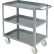 Global Industrial™ Welded Steel Utility Cart w/3 Tray Shelves, 1200 lb. Cap, 30"L x 18"W x 35"H