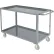 Global Industrial™ Welded Steel Utility Cart w/2 Tray Shelves, 1200 lb. Cap, 48"L x 24"W x 35"H
