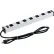 Global Industrial™ Surge Protected Power Strip, 7 Outlets, 15A, 450 Joules, 6' Cord