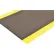 NoTrax® Cushion-Stat™ w/Dyna-Shield® Anti Static Mat 3/8" Thick 3' x 5' Black/Yellow