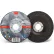 3M™ Silver Depressed Center Grinding Wheel, 4" x 1/4" x 5/8" T27, Ceramic Grain, 36 Grit - Pkg Qty 20
