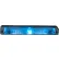 Buyers 5" Blue Low Profile Strobe for Narrow Grill Spacing With 3 LED - 8892704
