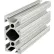 80/20® 1.0" X 2.0" T-Slotted Extrusion Bar, 96"