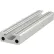 80/20® 10 Series 1" x 1/2" Mono T-Slotted Extrusion Profile, 120"L Stock Bar