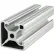 80/20® 15 Series 1-1/2" x 1-1/2" Lite Bi T-Slotted Extrusion Profile, 120"L Stock Bar