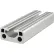 80/20® 15 Series 1-1/2" x 3/4" Lite Mono T-Slotted Extrusion Profile, 120"L Stock Bar