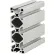 80/20® 15 Series 1-1/2" x 4-1/2" Lite T-Slotted Extrusion Profile Smooth Bar, 120"