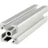 80/20® 25 Series 1" x 1" Four T-Slotted Extrusion Profile, 118-1/8"L Stock Bar