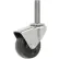 Algood Hooded Type Series Chair Caster with Soft Rubber Wheel S7224372SR - Stem Type B