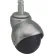 Global Industrial™ Ball Series Chair Caster with Plastic Wheel - Stem Type C