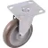 Global Industrial™ Medium Duty Swivel Plate Caster 5" Polyurethane Wheel 250 lb. Capacity